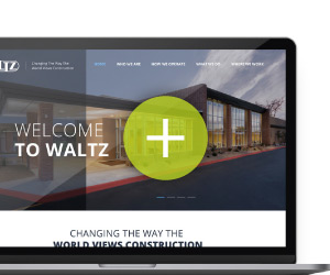Construction Contractor's website